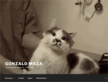Tablet Screenshot of gonzalomaza.com